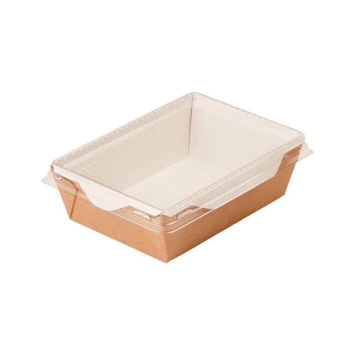 Салатник Eco Opsalad с крышкой 800 мл (В пачке 50 штук , в коробке 300 штук, указываем количество)